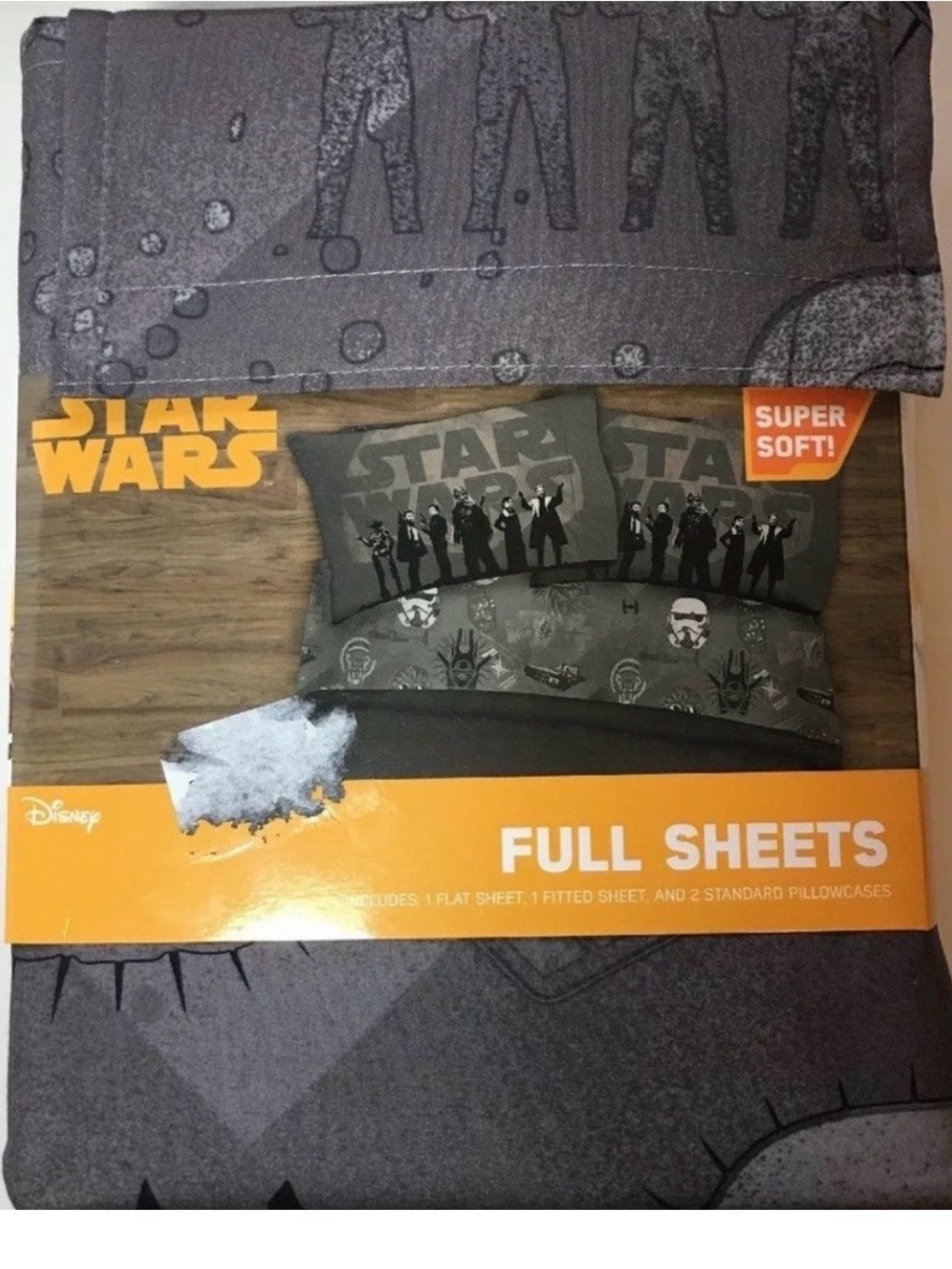 Star Wars Full-Size Sheet Set, Disney Bedding